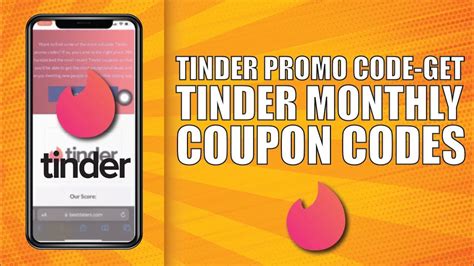 Tinder Promo Codes